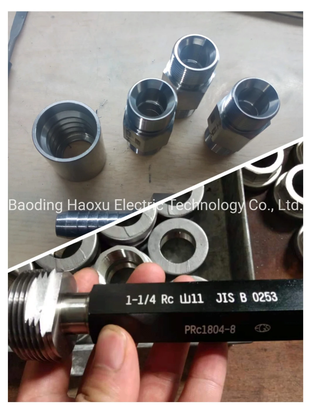 CF8 / AISI304 / 1.4301 Industrial Pipe Stainless Steel Parts