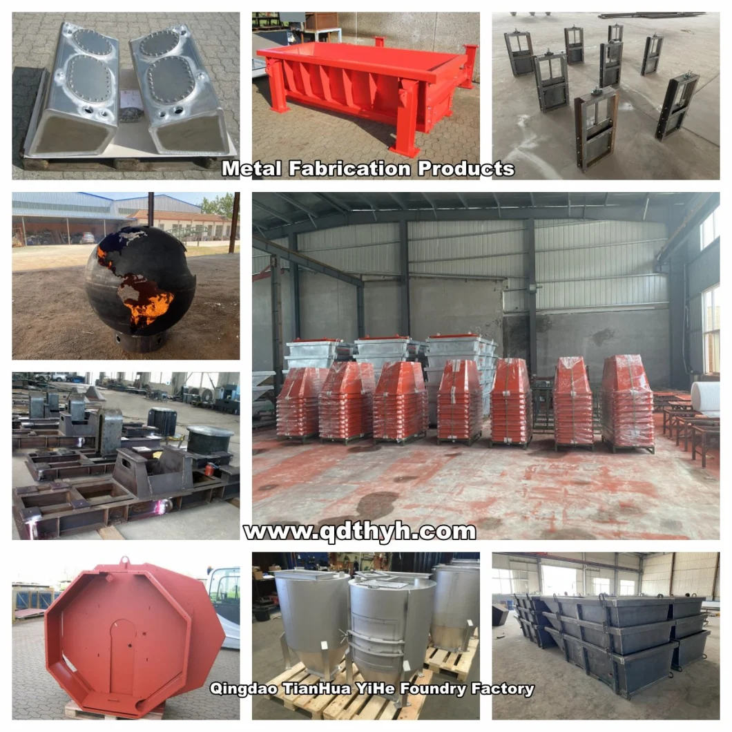 Fabricating Large Heavy Steel Structures Metal Welding Parts