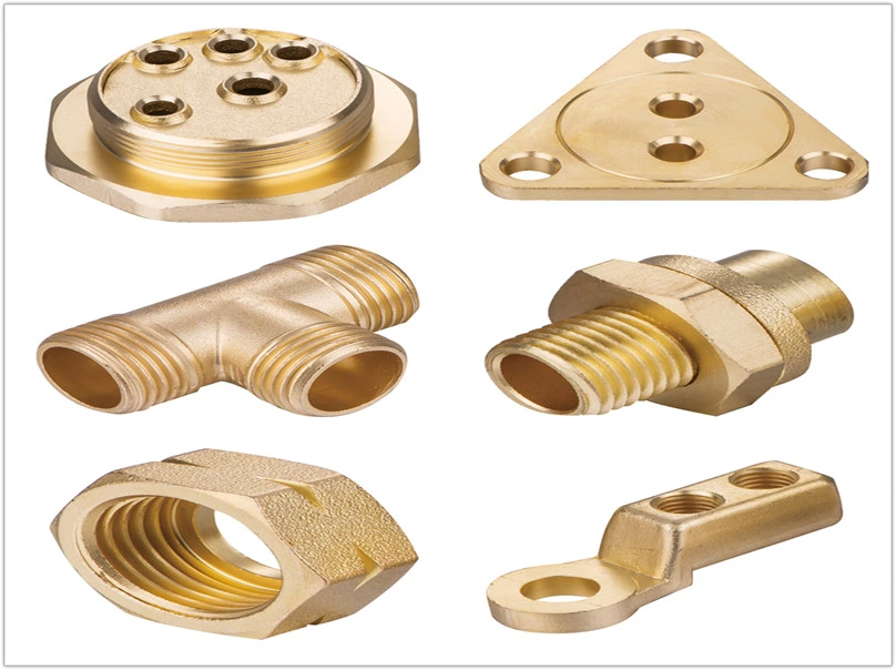 Machining Brass Flange with Water Heating Fitting
