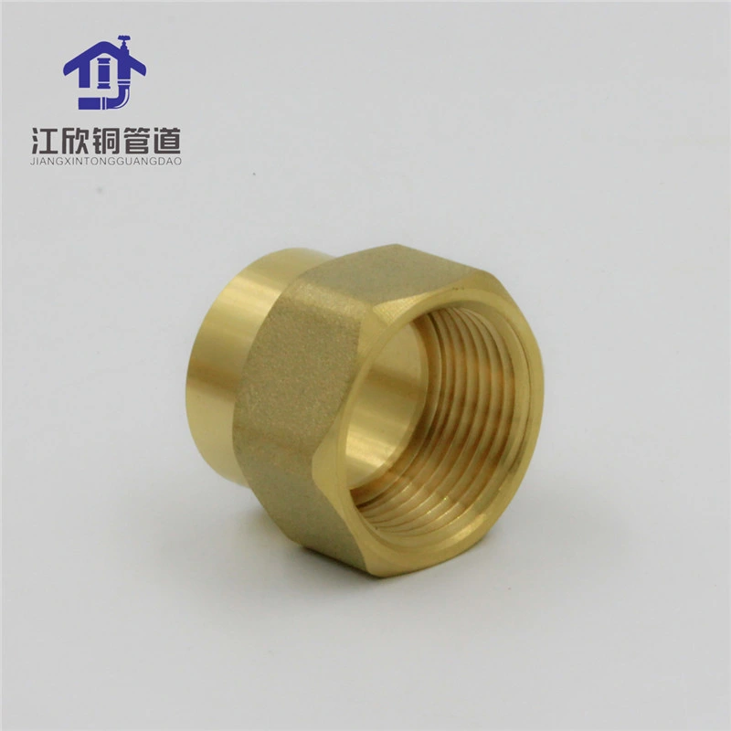 Brass Flared Nut Forged Refrigeration Pipeline Parts